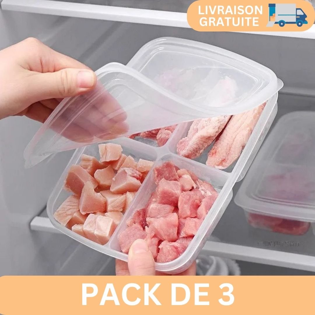 BOITE PLASTIQUE ALIMENTAIRE | FreezerBox™